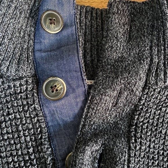 ORIGINAL Weatherproof 100% Cotton Grey Mixed Sweater Size L. Fits Small - Picture 11 of 11